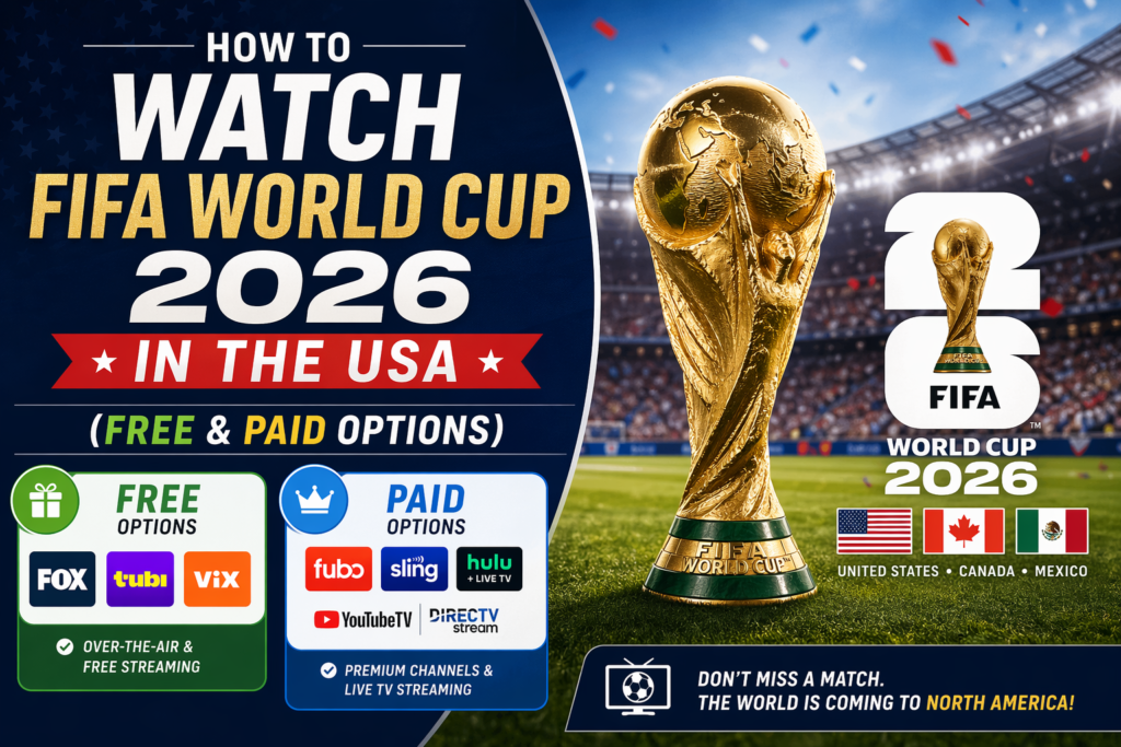 How to Watch FIFA World Cup 2026 in the USA
